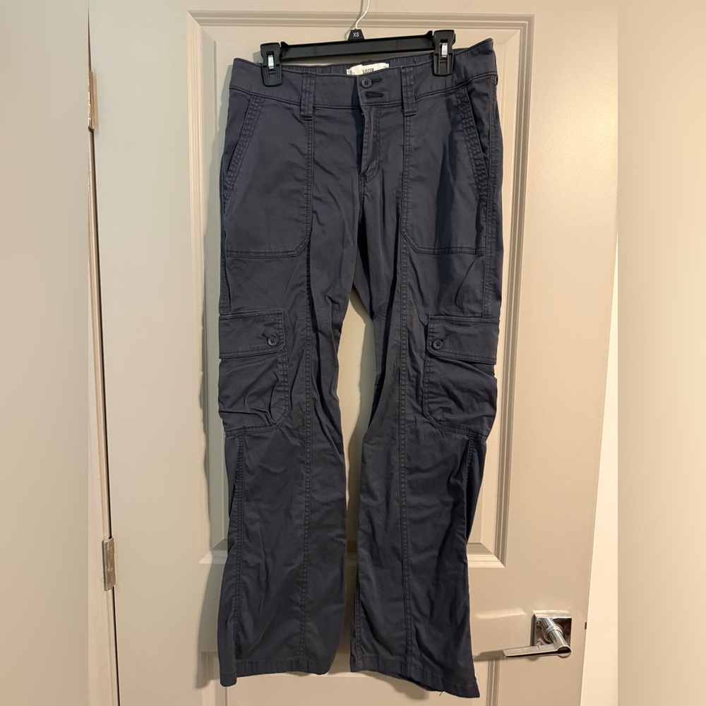 Hollister Men's Gray Cargo Pants